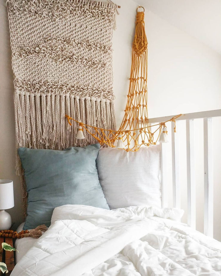 Macrame Toy Hammock