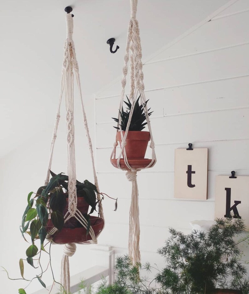 Enchanting Duo Plant Hangers Pattern