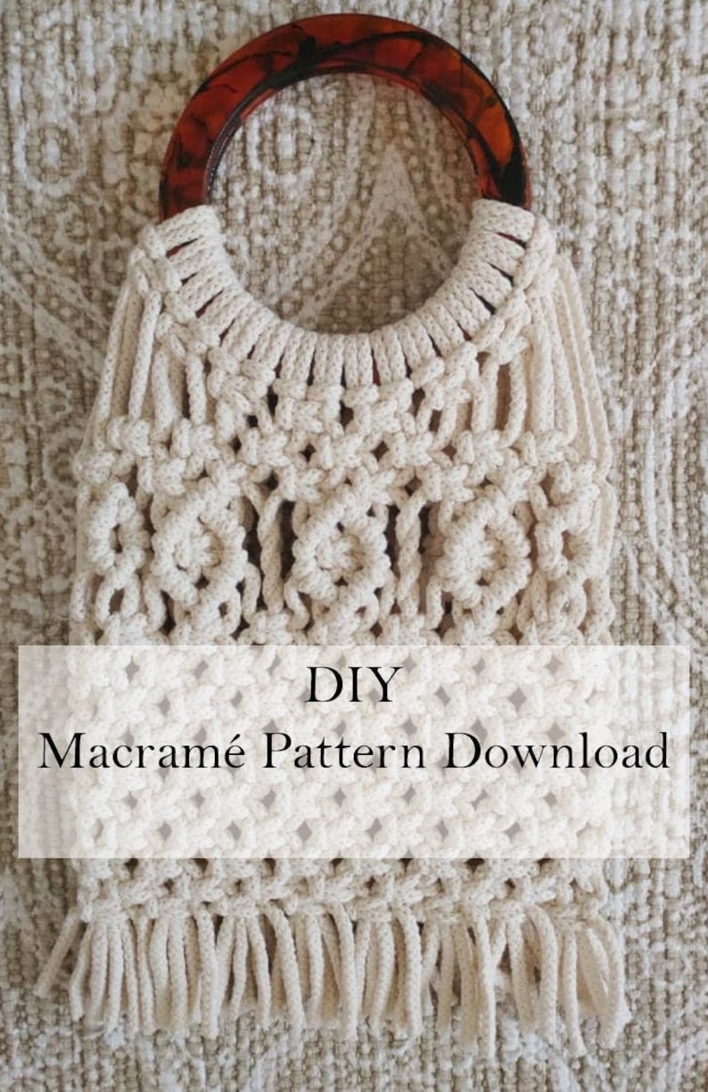 Macrame Market Bag Pattern