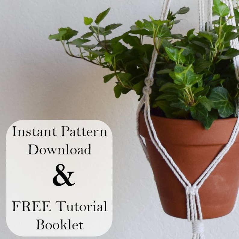 Macrame Plant Hanger Pattern