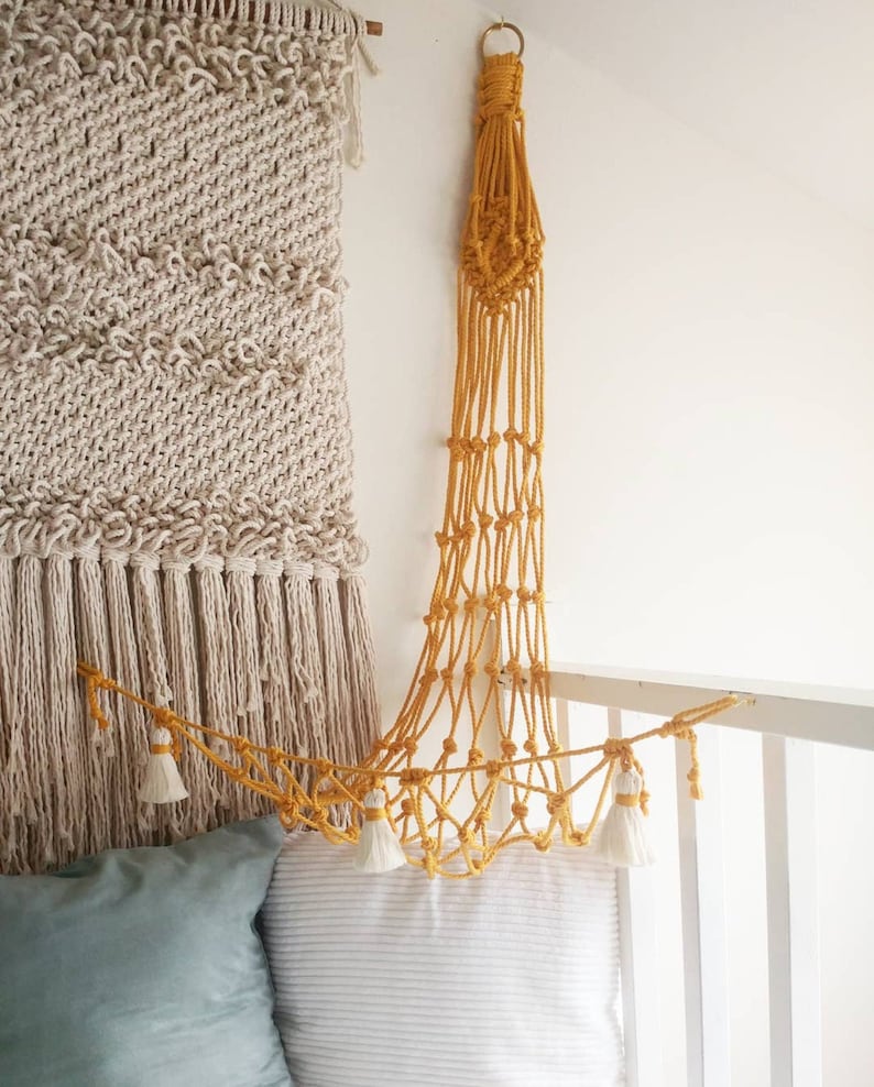 Macrame Toy Hammock Pattern