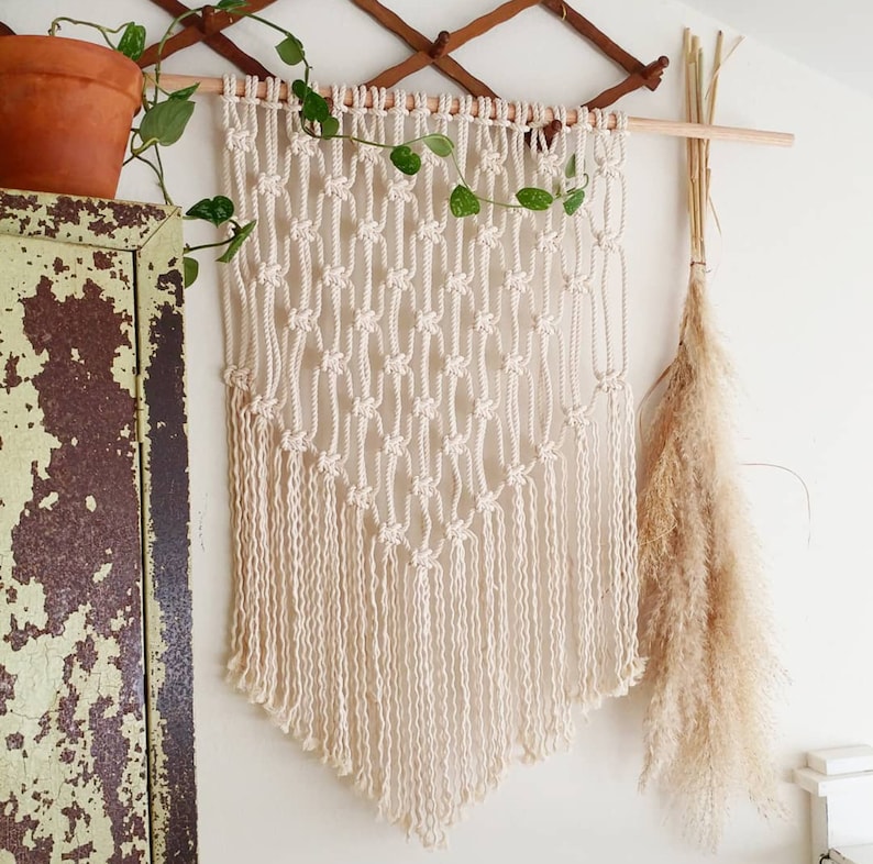 Macrame Wall Tapestry Pattern