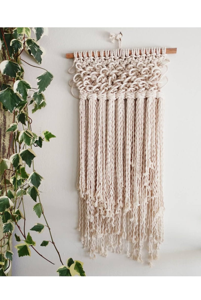 Textured Wall Hanging Pattern